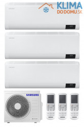 Multisplit SAMSUNG (3,5 / 2,0 / 2,0 kW) Comfort + Comfort + Comfort - AR12TXFCAWKNEU/AR07TXFCAWKNEU/AR07TXFCAWKNEU + AJ068TXJ3KG/EU